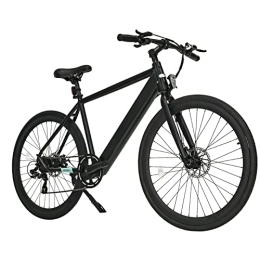 Rymic Electric Mountain Bike Rymic Infinity 26'' Electric City Bike, Dual Torque Sensor with Removable Lithium Battery for Adults, 250W Motor 21 Speed Shifter Electric Bicycle with LCD Meter (Carbon Black)