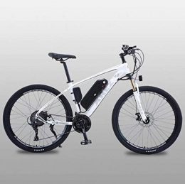 SHJR Electric Mountain Bike SHJR Adult 27.5Inch Electric Mountain Bike, 48V Lithium Battery Aluminum Alloy Electric Bicycle, With LCD Display / Anti-Theft Lock / Tool / Fender, A