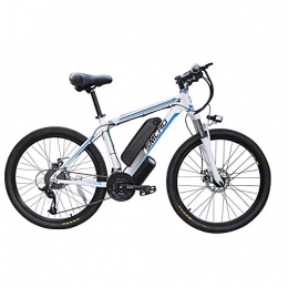 XHJZ Electric Mountain Bike XHJZ Electric Mountain Bike, electric bike adult Removable Capacity Lithium-Ion Battery (48V13Ah 350W), electric bicycle Full Suspension and Shimano 21 Speed Gear, e bike for Adults, B