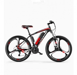 XXY-shop Electric Mountain Bike XXY-shop Summer Electric Bike, 26" Mountain Bike for Adult, All Terrain 27-speed Bicycles, 36V 35KM Pure Battery Mileage Detachable Lithium Ion Battery, Smart Mountain Ebike for Adult