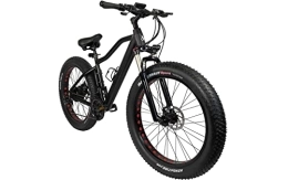 Generic Electric Mountain Bike ZIPPER STEALTH ELECTRIC FAT BIKE 26" MTB 10AH - MATT BLACK