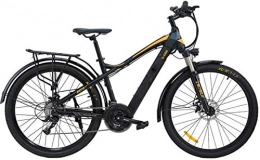 ZJZ Electric Mountain Bike ZJZ Mountain Electric Bike, 27.5 Inch Travel Electric Bicycle Dual Disc Brakes with Mobile Phone Size LCD Display 27 Speed Removable Battery City Electric Bike for Adults