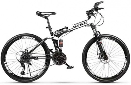 BECCYYLY Bike BECCYYLY Mountain bike Foldable MountainBike 24 / 26 Inches, MTB Bicycle with Spoke Wheel, bicycle (Color : 24-stage shift, Size : 24inches)