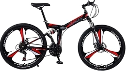 SHUI Bike Folding Bike, Road Bike, Mountain Bike, Bicycles 26 24 Speed Dual Disc Brake Spoke Wheels Bike 10