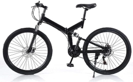 Kcolic Folding Mountain Bike Kcolic 26 Inch Folding Bike, Carrying Capacity for Mountain Trails and Any Comfortable Commuting Suitable for Most People 26inch