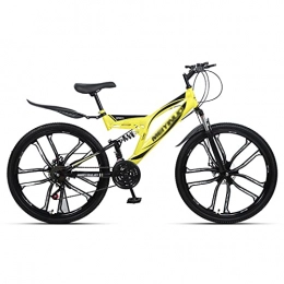 LiRuiPengBJ Bike Children's bicycle 26 Inches Mountain Bike 21 Speeds Gears Bike Adjustable Seat Mountain Bike for Men and Women, with Dual Disc Brakes and Shock Absorbers ( Color : Style1 , Size : 26inch27 speed )