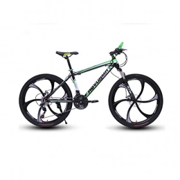 CPY-EX Bike CPY-EX 26 Inch Adult Mountain Bike, Double Disc Brake Bikes, Beach Snowmobile Bicycle, Upgrade High-Carbon Steel Frame, Aluminum Alloy Wheels, A2, 27