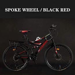 CPY-EX Bike CPY-EX Mountain Bike, 26-Inch, 21 / 24 / 27-Speed Variable Speed Double Shock Absorption Double Disc Brakes Off-Road Adult Riding outside Sports Travel, B, 21
