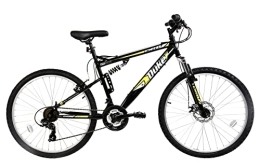 Dallingridge Bike Dallingridge Duke DS Full Suspension Mountain Bike, 26" Wheel - Black / Yellow