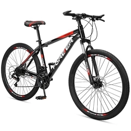 ITOSUI Mountain Bike ITOSUI Adult Mountain Bike, 24 / 26 inch Wheels, Mountain Trail Bike Aluminum Frame Outroad Bicycles, 21-Speed Bicycle Full Suspension MTB ​​Gears Dual Disc Brakes Mountain Bicycle