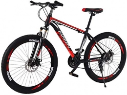 meimie00 Bike meimie00 26 inch mountain bike outroad mountain bike with 21-speed double disc brakes off-road bike bike with variable speed student car men and women
