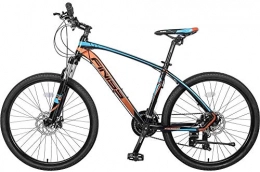 SYCY Bike Mountain Bikes 26 Aluminum Mountain Bike 24 Speed Mountain Bicycle with Suspension Fork-Orange