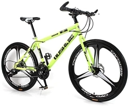 UYHF Bike UYHF 26'' Inch Mountain Bike for Women / Men Lightweight 21 / 24 / 27 Speeds MTB Adult Bicycles Carbon Steel Frame Front Suspension green-21speed