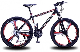 UYHF Bike UYHF 26 Inches Mountain Bike 21 / 24 / 27 Speed Bicycle Wheels Mountain Bike Dual Disc Brake Bike for Adults Mens Womens red-21 speed