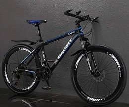 WJSW Bike WJSW Unisex 26 Inch Suspension Mountain Bike, Commuter City Hardtail City Road Bicycle (Color : Dark blue, Size : 27 speed)