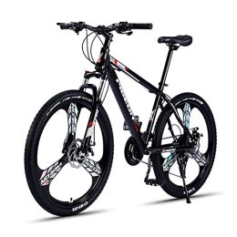 zcyg Bike zcyg 26 Inch Mountain Bike For Men And Women, Full Suspension 27 Speed High-Tensile Carbon Steel Frame MTB With Dual Disc Brake