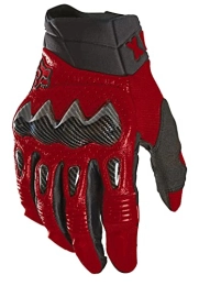 Fox Racing Mountain Bike Gloves Fox Racing Men's Bomber Mountain Biking Glove, Fluorescent RED, Medium