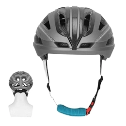 Asixxsix Bike Helmet, PC EPS Carbon Fiber Cycling Helmet Adult Lightweight Bike Helmets with 8 Wind Inlet and 8 Wind Outlet Ergonomic MTB Mountain Bike Helmets for Men and Women (Ti Color)