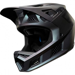 Fox Rampage Pro Carbon Full Face Mountain Bike Helmet - Black, Large/Enduro Downhill Freeride MTB Bicycle Cycling Cycle Riding Ride Head Wear Off Road Chin Bar FF Lid Safe Dirt Jump Unisex Adult