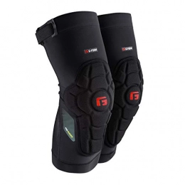 G-Form Protective Clothing G-Form Unisex's Pro-Rugged Protective Cycling Knee Pads, Black, M