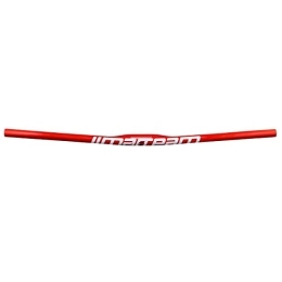 DELVOYE Mountainbike-Lenker 31.8mm Carbon MTB Lenker Mountainbike Fahrrad Extralanger Lenker Flach Lenker 580 / 600 / 620 / 640 / 660 / 680 / 700 / 720 / 740 / 760mm (Color : Red, Size : 580mm)