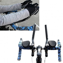 JINXL Fahrrad Mountain Road Bike Getrennt TT Alloy PVC Rest-Lenker Entspannungsschraube Lenker Zubehrteile