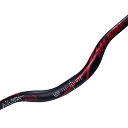 perfeclan Mountainbike-Lenker Perfeclan Riser Bar 31, 8mm bügel Fahrrad für MTB, Schwarz + Rot