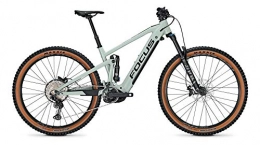 Derby Cycle Elektrische Mountainbike Focus Jam² 6.8 Nine Bosch Elektro Fullsuspension Mountain Bike 2021 (M / 42cm, Sky Grey)