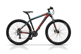 Cross Mountain Bike GRX 27,5", Nero Rosso, Telaio 46 cm
