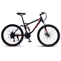 Dxcaicc Mountainbike, 26 Zoll -21/24/27/30 Speed Fahrräder mit doppelter Scheibenbremse für Jungen, Mädchen, Frauen und Männer,B,21speeds