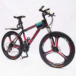 HECHEN Mountainbike HECHEN Einrad-Mountainbike - Doppelscheibenbremse Stoßdämpfer für Erwachsene 26 Zoll - Aluminiumfelge, red26inch21speed