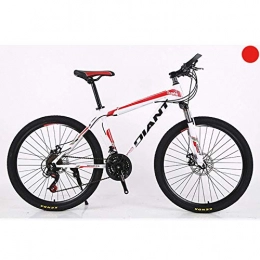 JF-XUAN Fahrräder JF-Xuan-Fahrrad Outdoor-Sport Unisex Mountainbike, Vorderachsfederung, 2130 Geschwindigkeiten, 26inch Räder, 17inch HighCarbon Stahlrahmen mit Doppelscheibenbremsen (Color : Red, Size : 21 Speed)