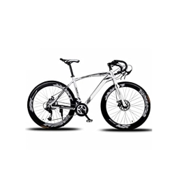 LANAZU  LANAZU Fahrräder für Erwachsene, 26-Zoll-Rad, Aldult Fixed Gear Bike, 24-Gang-Straßenrennen, Mountainbike, Rahmen aus Kohlenstoffstahl, Sportradfahren