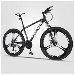 QMMD Mountainbike QMMD 26 Zoll MTB, Erwachsenen Hardtail MTB, Rahmen aus Kohlenstoffstahl Fette Reifen Fahrrad, 21-27-27-30-Gang Mountainbike, MTB Fahrrad für Herren und Damen, A 3 Spoke, 24 Speed