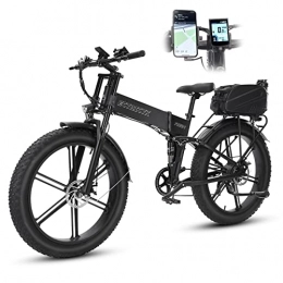 E-Bike 28-Zoll-36V250W-Assist Mountainbike Vielseitig Geländegängig Lässig E-Mountainbike 25 Km/h Fahrrad Mit Federgabel, App, LED Licht & Sportsatte E-Mountainbike (Schwarz)