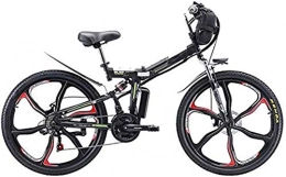 Capacity Zusammenklappbares elektrisches Mountainbike Electric Snow Bike, 26 '' Faltendes elektrisches Mountainbike, elektrisches Fahrrad mit 48 V 8AH / 13AH / 20AH Lithium-Ionen-Batterie, Premium Volle F.