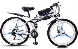 Fangfang Zusammenklappbares elektrisches Mountainbike Elektrofahrrad, Elektrische Fahrräder für Erwachsene 350W Folding Mountain Ebike Aluminium Pendeln Elektrische Fahrrad mit 21 Geschwindigkeitsgetriebe & 3 Arbeitsmodell Elektrische Fahrrad E-Bike, Fah