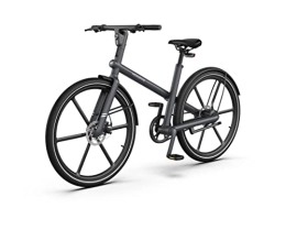 Honbike UNI4 E-Bike 27,5" Unisex Elektrofahrrad URBAN Style 250W Hinterrrad-Nabenmotor & Carbon-Riemenantrieb (max 100km Reichweite, Scheibenbremse, Luftfahrtaluminium, IPX6, Display+App) wartungsarm