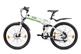 LLobe Zusammenklappbares elektrisches Mountainbike LLobe Falt MTB E-Bike FML 830 weiß, 27, 5?, Lithium-Ionen Akku 36V / 10, 4Ah, 80-100 km Reichweite