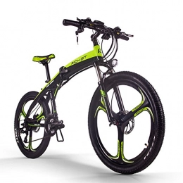 RICH BIT Zusammenklappbares elektrisches Mountainbike RICH BIT Faltbares E-Bike Mountainbike 26-Zoll Citybike 250W Herren E-Bike mit Eingebautem 36V*7.8Ah Akku, Professional 7-Gang