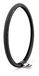 LIUYI Neumáticos de bicicleta de montaña LIUYI Neumático de Bicicleta Plegable 20x1-1 / 8 28-451 6 0TPI Neumático de Bicicleta de montaña MTB Neumático de conducción Ultraligero 255g 80-100 PSI (Color Rojo) (Color : Black)