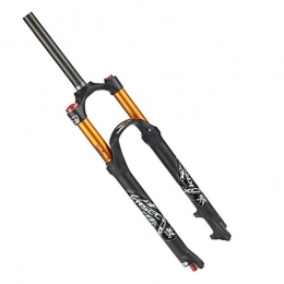 VHHV Mountain Bike Fork VHHV 26 Inch 27.5 Inch 29 Inch Mountain Front Fork, Double Air Chamber Fork Bicycle Shock Absorber Front Fork Air Fork Absorber (Size : 26 inch)