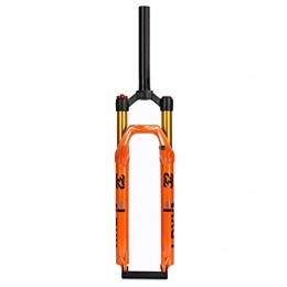 VHHV Mountain Bike Fork VHHV Orange MTB Bicycle Front Fork 27.5 / 29 Inch, 9mm QR Suspension Air Forks for MTB XC Offroad Bikes Road Cycling (Color : Manual lockout, Size : 29 inch)