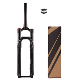 VHHV Mountain Bike Fork VHHV Tapered Air Fork MTB Bicycle Suspension Front Fork 27.5 / 29 Inch Travel 130mm Alloy 15x110mm FKA-007 Absorber (Size : 27.5 inches)