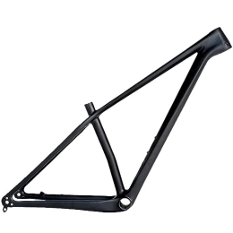 DHNCBGFZ Mountain Bike Frames DHNCBGFZ Mountain Bike Frames 15.5'' / 17'' / 19'' XC Carbon Mountain Bike Frame 27.5er 29er 148 * 12MM Thru Axle With BB92 Internal Cable Routing Frame (Color : 29''matte, Size : 15'')
