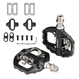MotuTech Nylon Single Sided Clipless Pedal with Chips for Mountain Bikes 9/16 Unisex SPD All in One Du+ Bearings