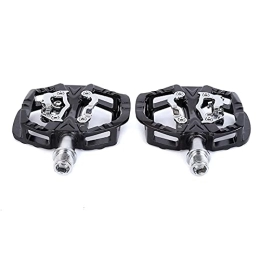 ZWEBY Mountain Bike Pedal Mountain Bike Pedals Self-locking Pedals Compatible Pedals Bike Cycling Road Bike MTB Clipless Pedals Anti-Slip