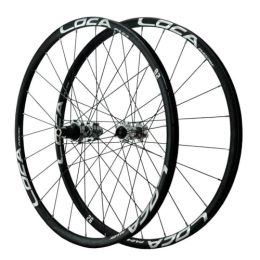 ZFF Mountain Bike Wheel 26 / 27.5 / 29 Inch MTB Wheelset Disc Brake Mountain Bike Wheel Aluminum Alloy Double Wall Rim Front And Rear Wheels XD 12 Speed 24 Holes (Color : 27.5'' Silver, Size : Thru axle)
