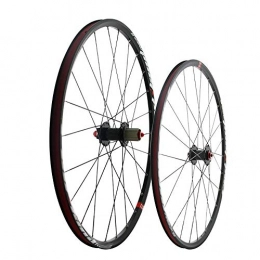 FHGH Mountain Bike Wheel 27.5 Inch MTB Bike Wheel, Mountain Wheel Set Front And Rear 24 Holes Support 8-10 Speed Flywheel With Quick Release Front 2 Rear 5 Full Palin Carbon Shaft Hub CNC Tower Base