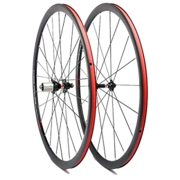 Dbtxwd Mountain Bike Wheelset 700X23C, Bicycle Wheel (Front Rear) Aluminum Alloy Bicycle Wheel V Brake Front 20 Holes, Rear 24 Holes 11 Speed